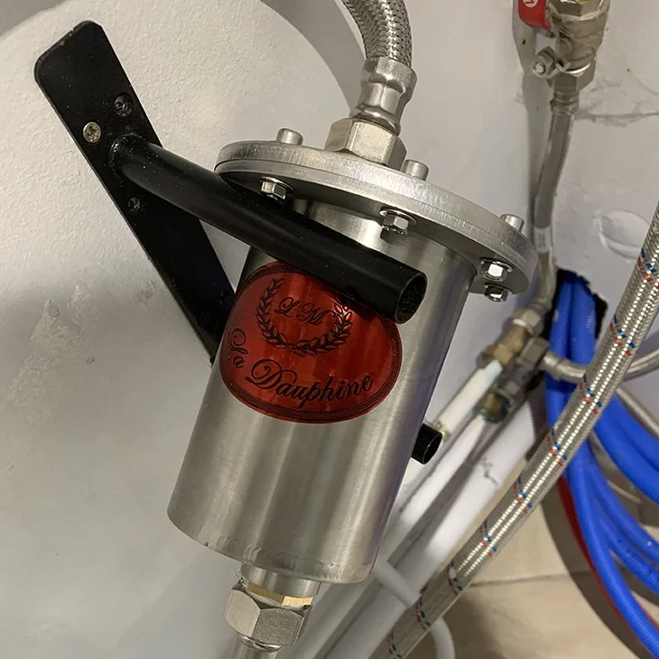 Photo de la Dauphine installée chez un particulier
